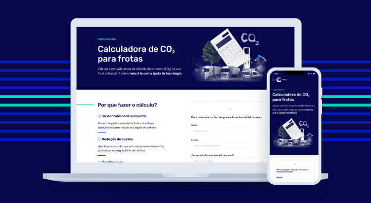 Calculadora de CO₂ para frotas