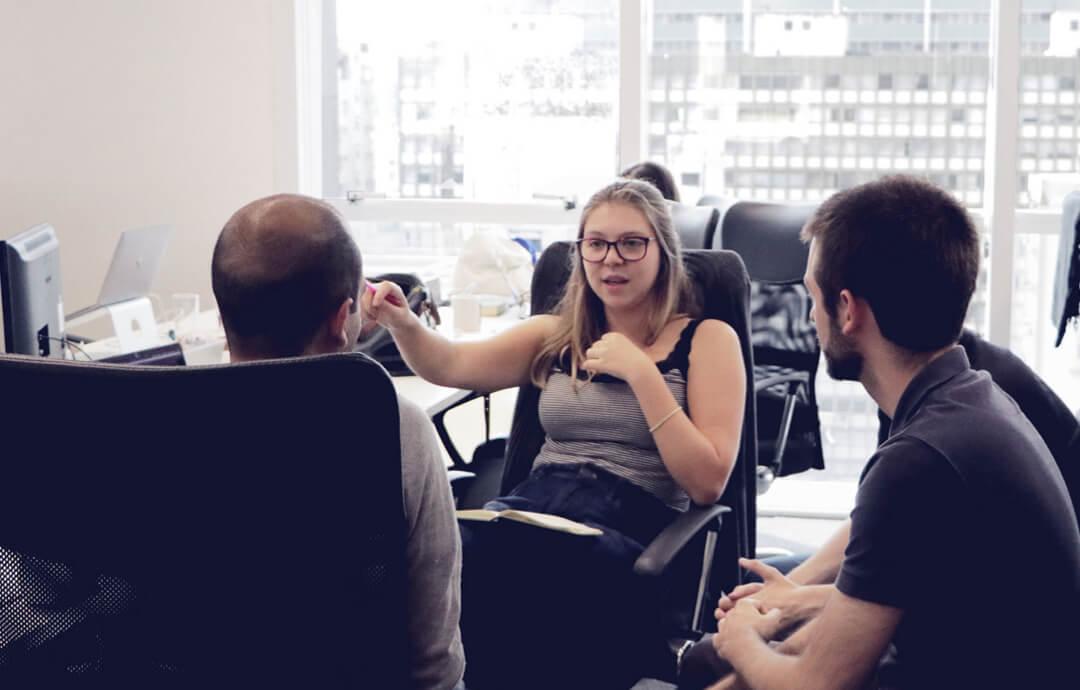 Espaço de trabalho da Cobli